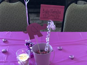 Baby Shower Center Piece