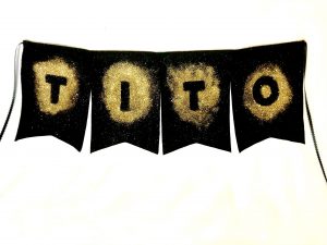 Black & Gold Banner for Tito (3)